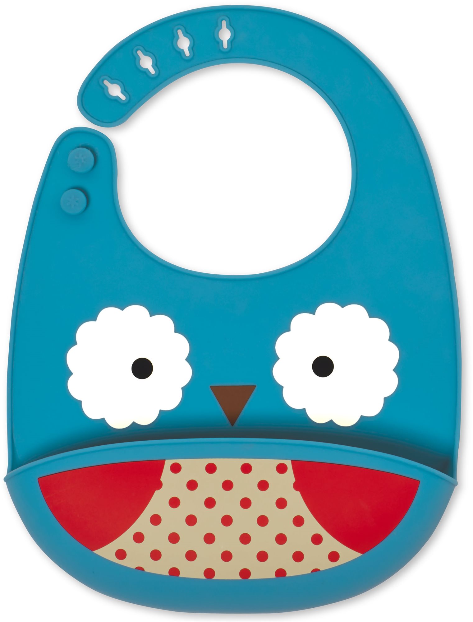 Előke Skip Hop Zoo szilikon előke - Bagoly