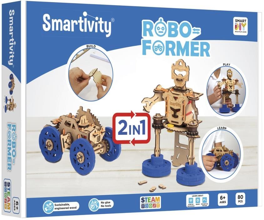 Építőjáték Smartivity - Roboauto 2in1