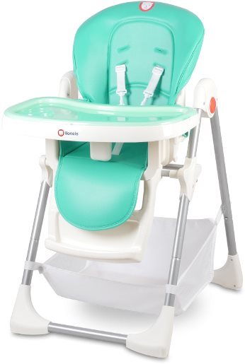 Etetőszék LIONELO LINN Plus Turquoise