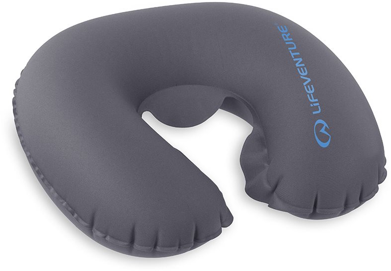 Felfújható párna Lifeventure Inflatable Neck Pillow szürke