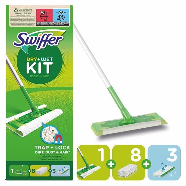 Felmosó SWIFFER Sweeper induló készlet