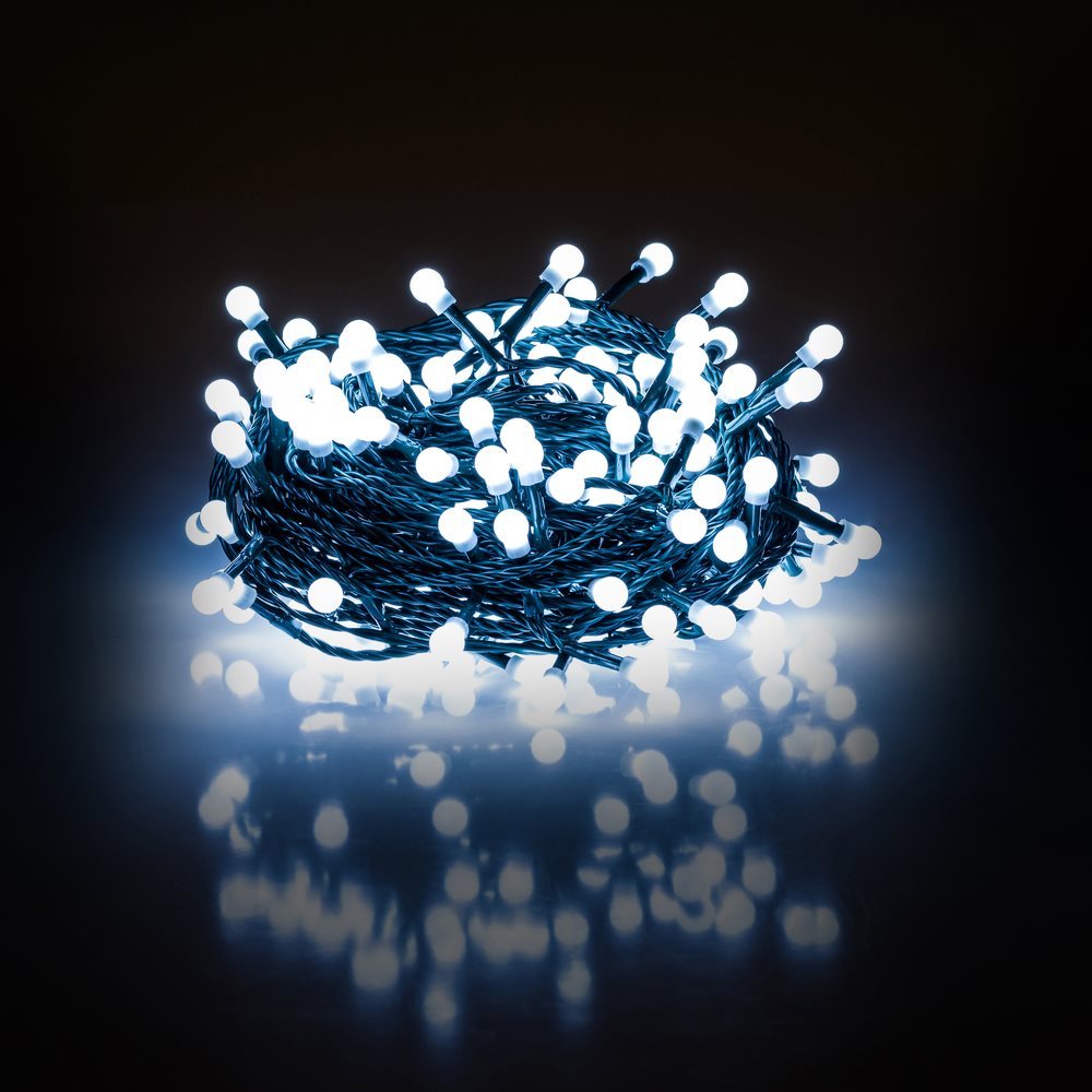 Fényfüzér RETLUX RXL 219 golyó 100LED 10+5 m CW TM