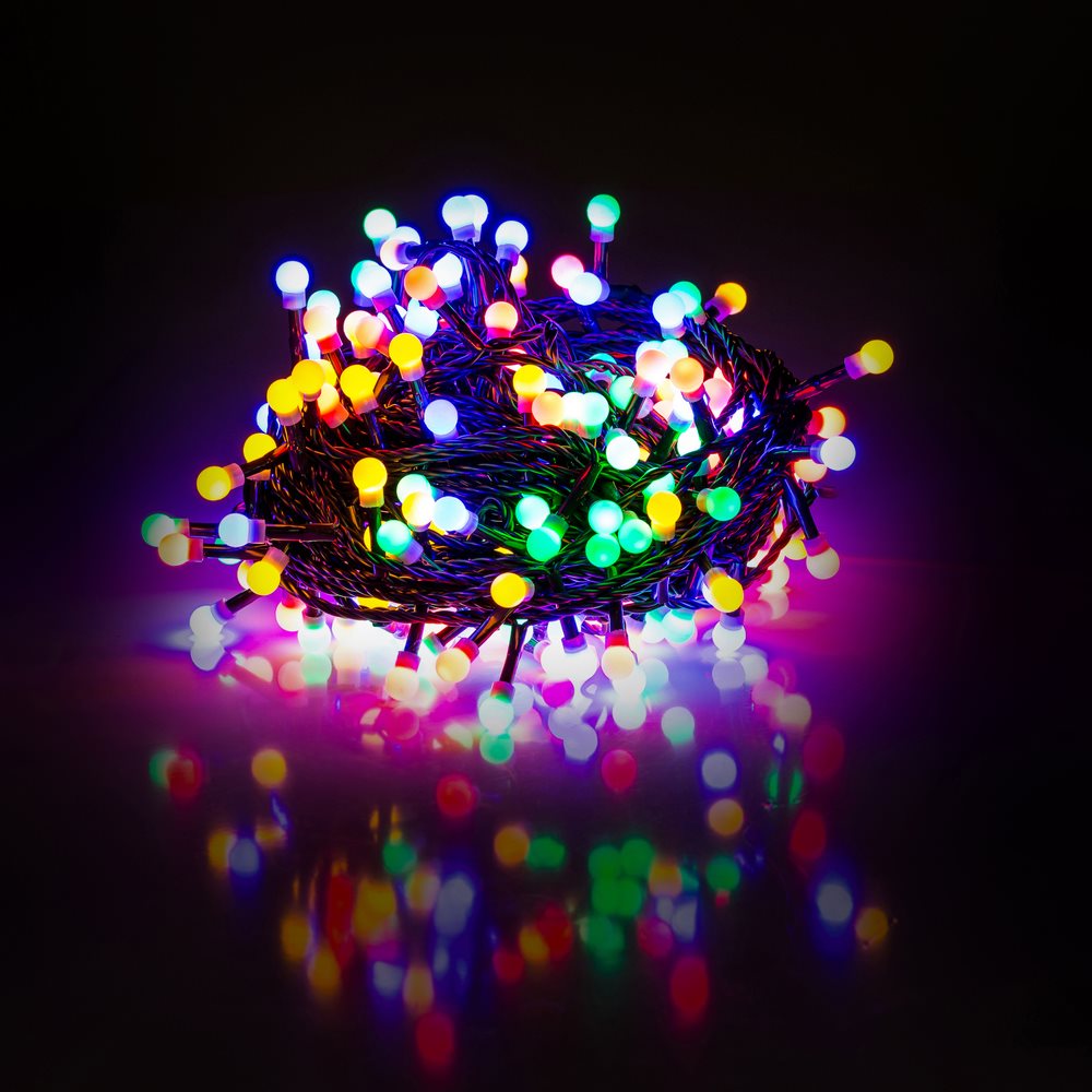 Fényfüzér RETLUX RXL 224 golyó 200LED 20+5m MC TM