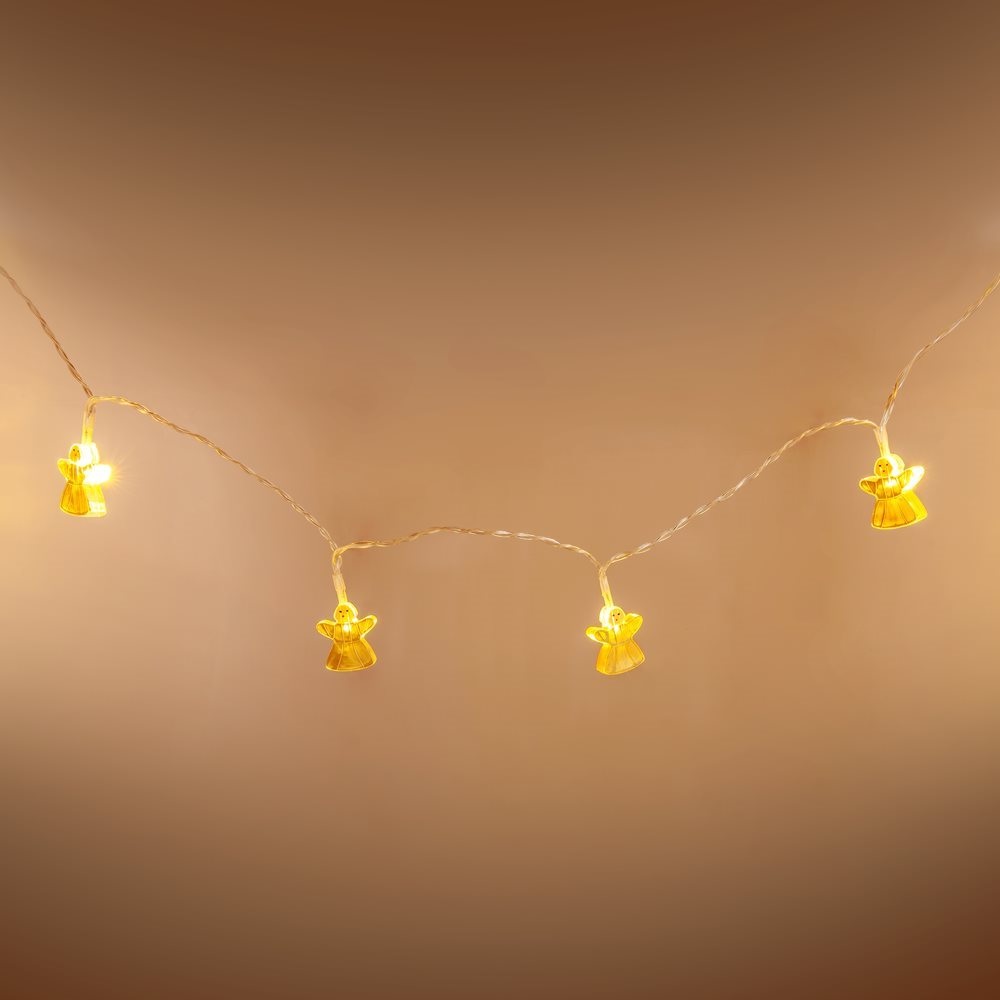 Fényfüzér RETLUX RXL 324 angyal műanyag 10LED WW