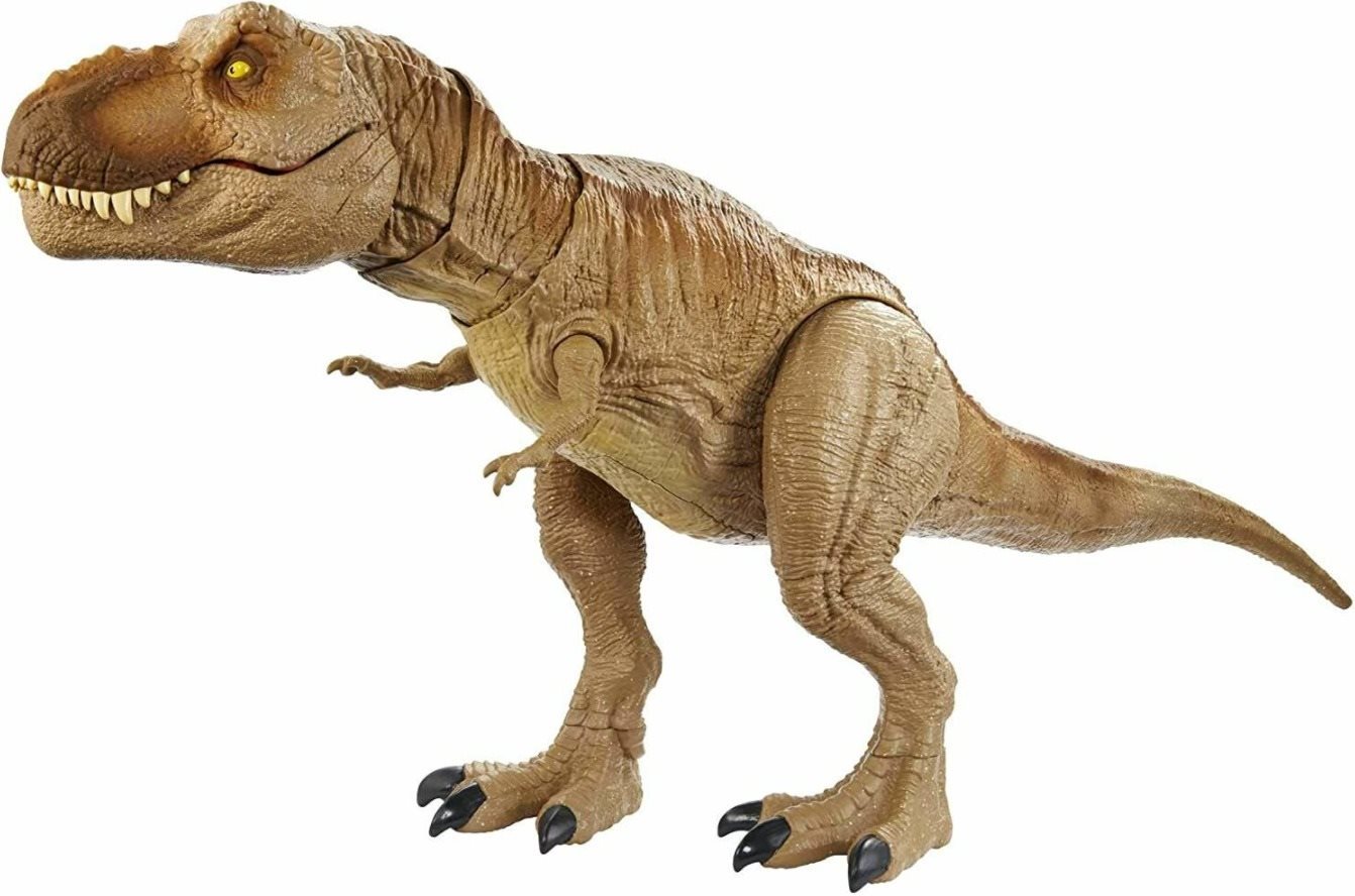 Figura Jurassic World Tyrannosaurus rex hangokkal