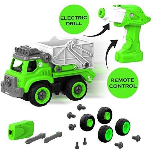 Interaktív játék EDUSHAPE DIY távirányítós teherautó