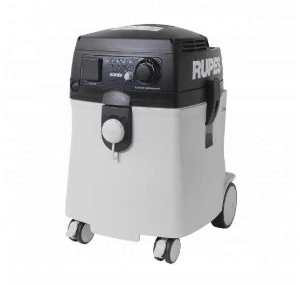 Ipari porszívó RUPES S145EM - professzionális porszívó 45 l űrtartalommal (automatikus szűrőtisztítás)