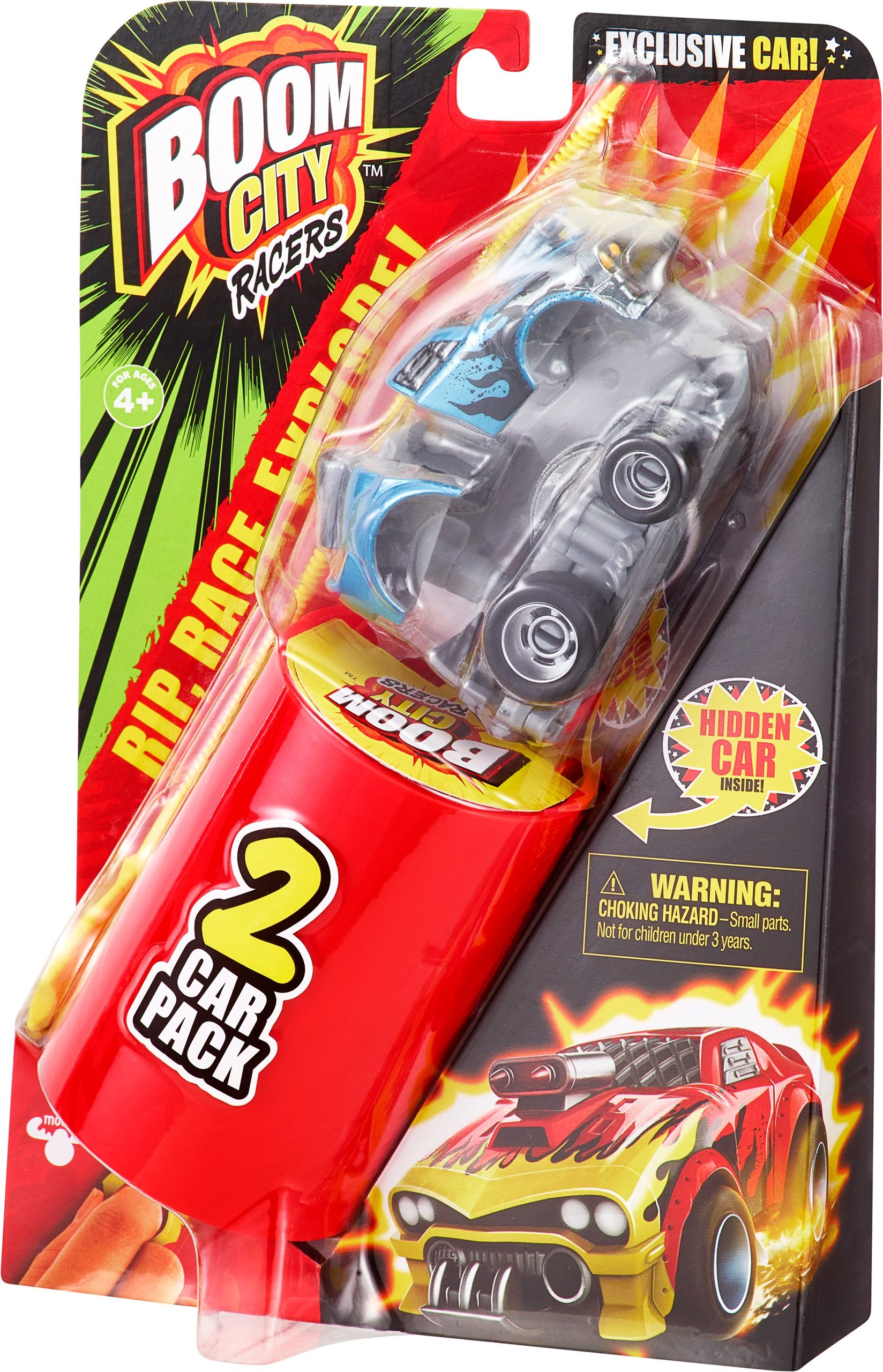 Játék autó Boom City Racers - Gyújtsd fel! X kettős csomag
