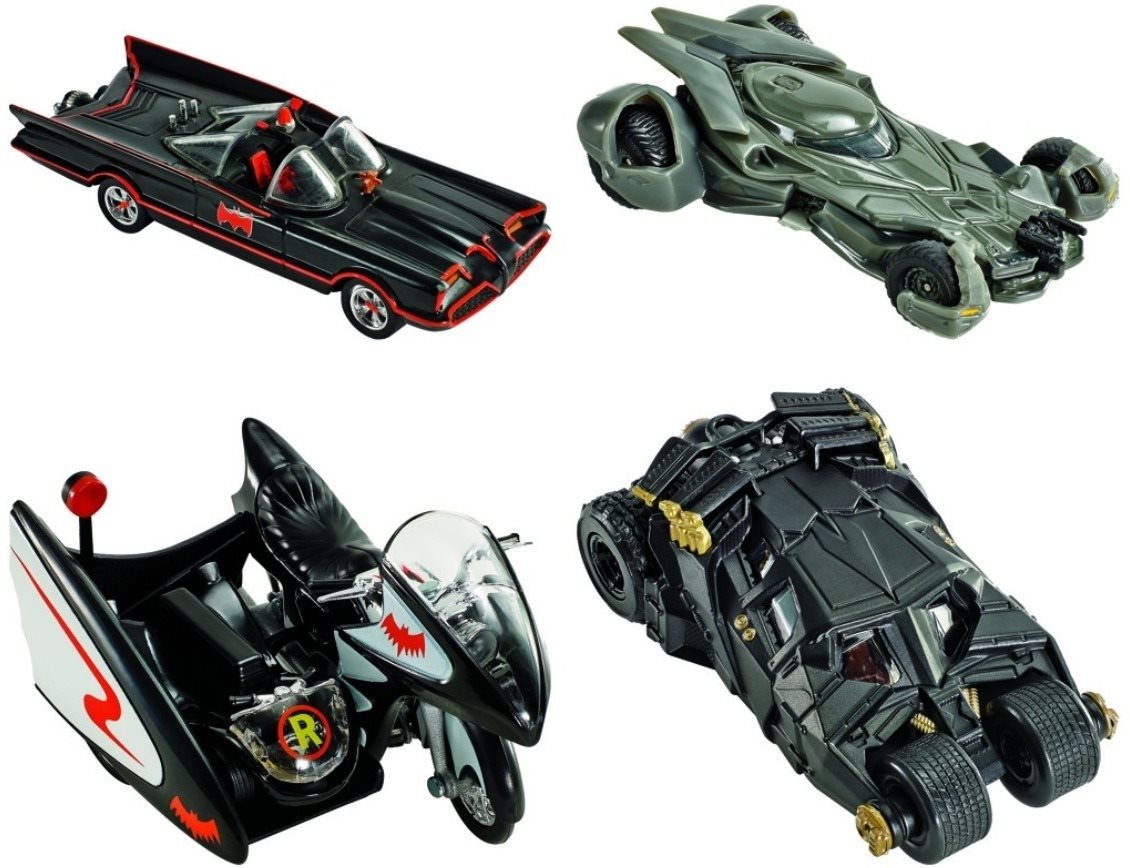Játék autó Hot Wheels Prémium kollekció - Batman