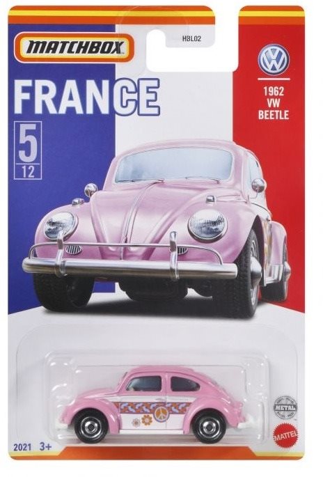 Játék autó Matchbox A legjobb francia autók mix
