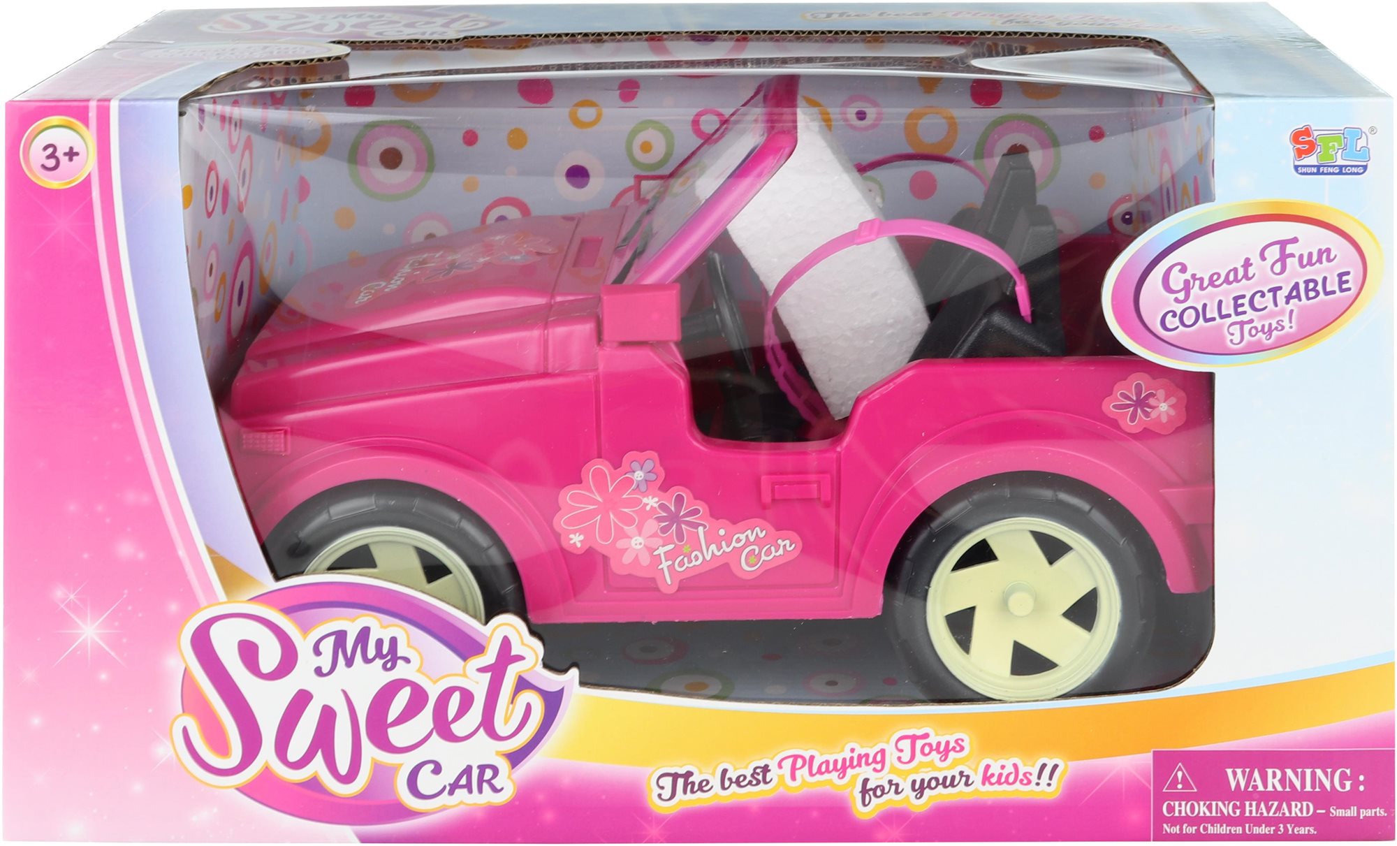 Játék autó Terepjáró játékbabákhoz