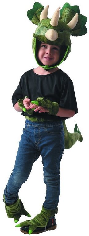 Jelmez Farsangi jelmez - dinoszaurusz szarvakkal