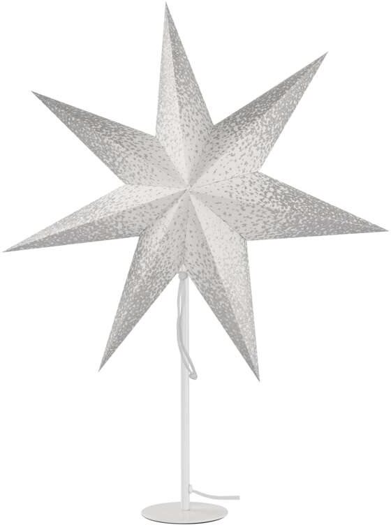 Karácsonyi világítás EMOS papírcsillag állvánnyal