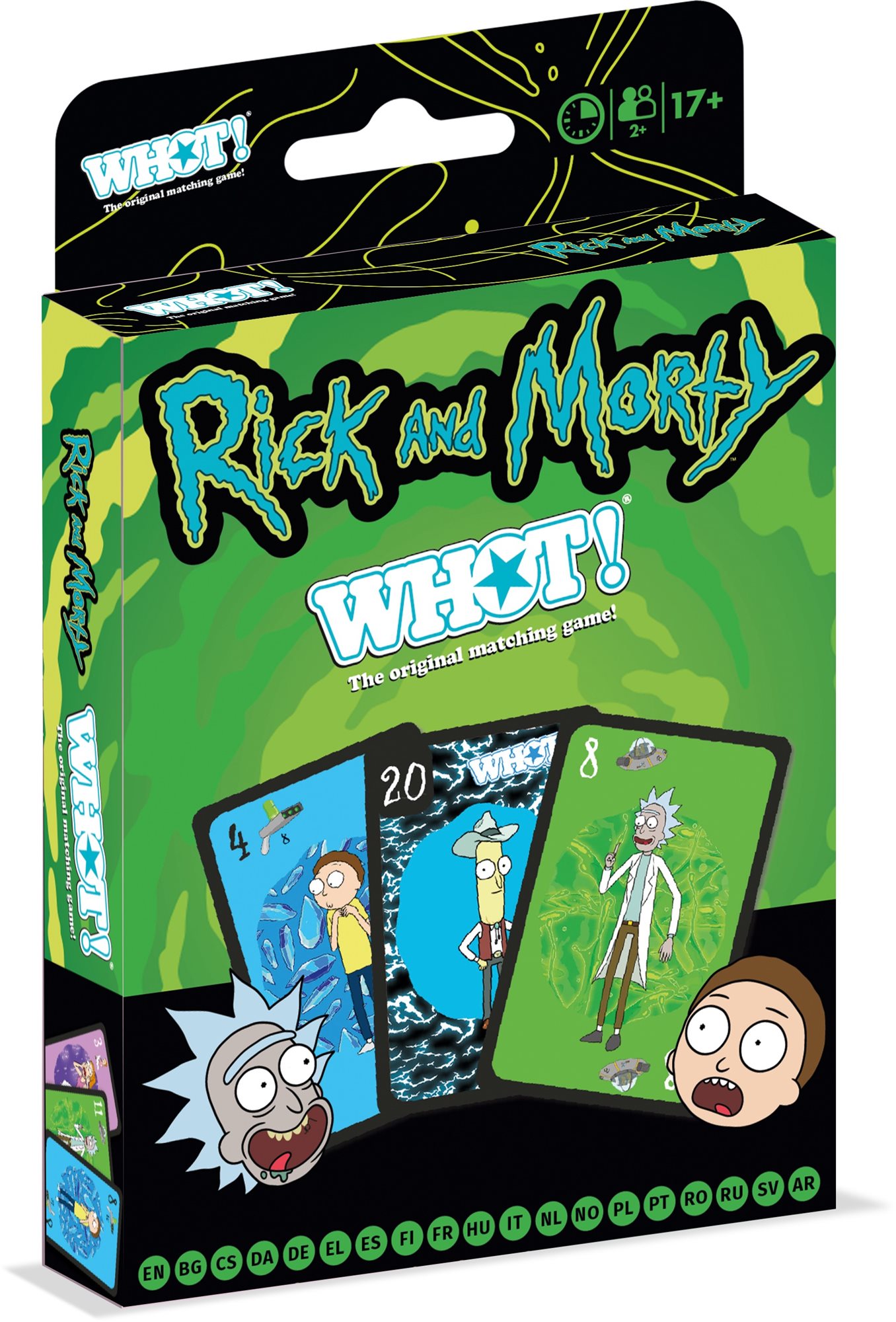 Kártyajáték WHOT Rick and Morty