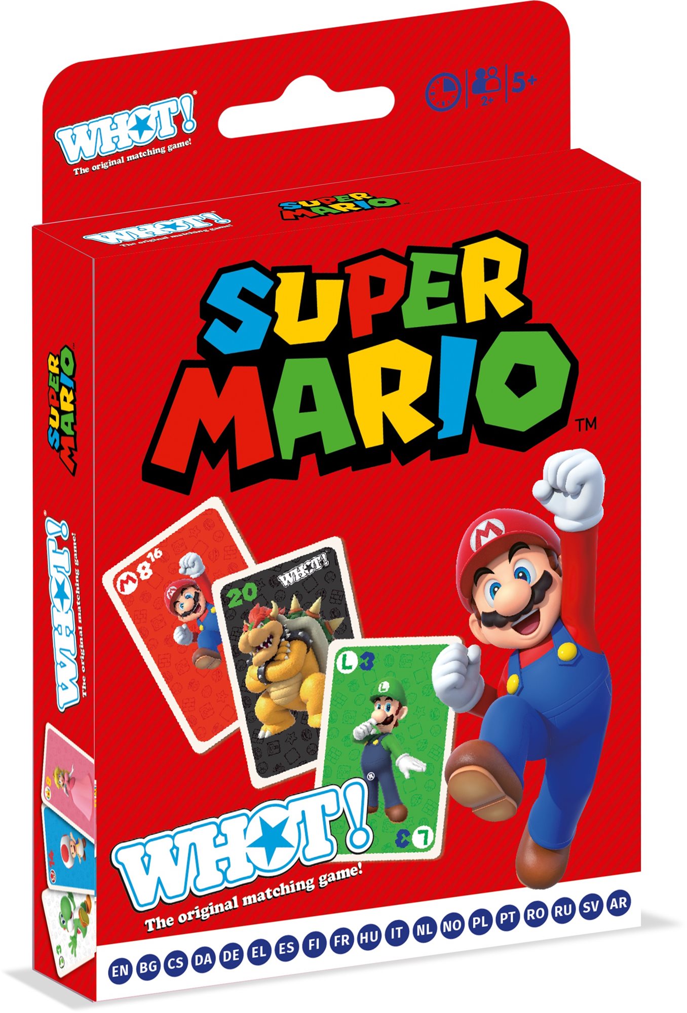 Kártyajáték WHOT Super Mario