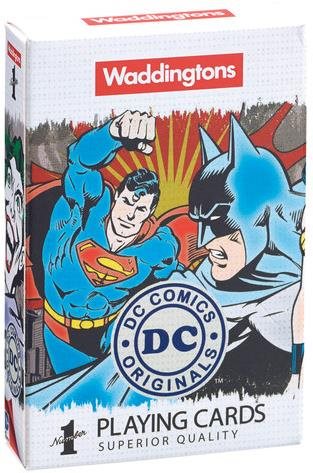 Kártyajáték Waddingtons No. 1 DC Superheroes Retro