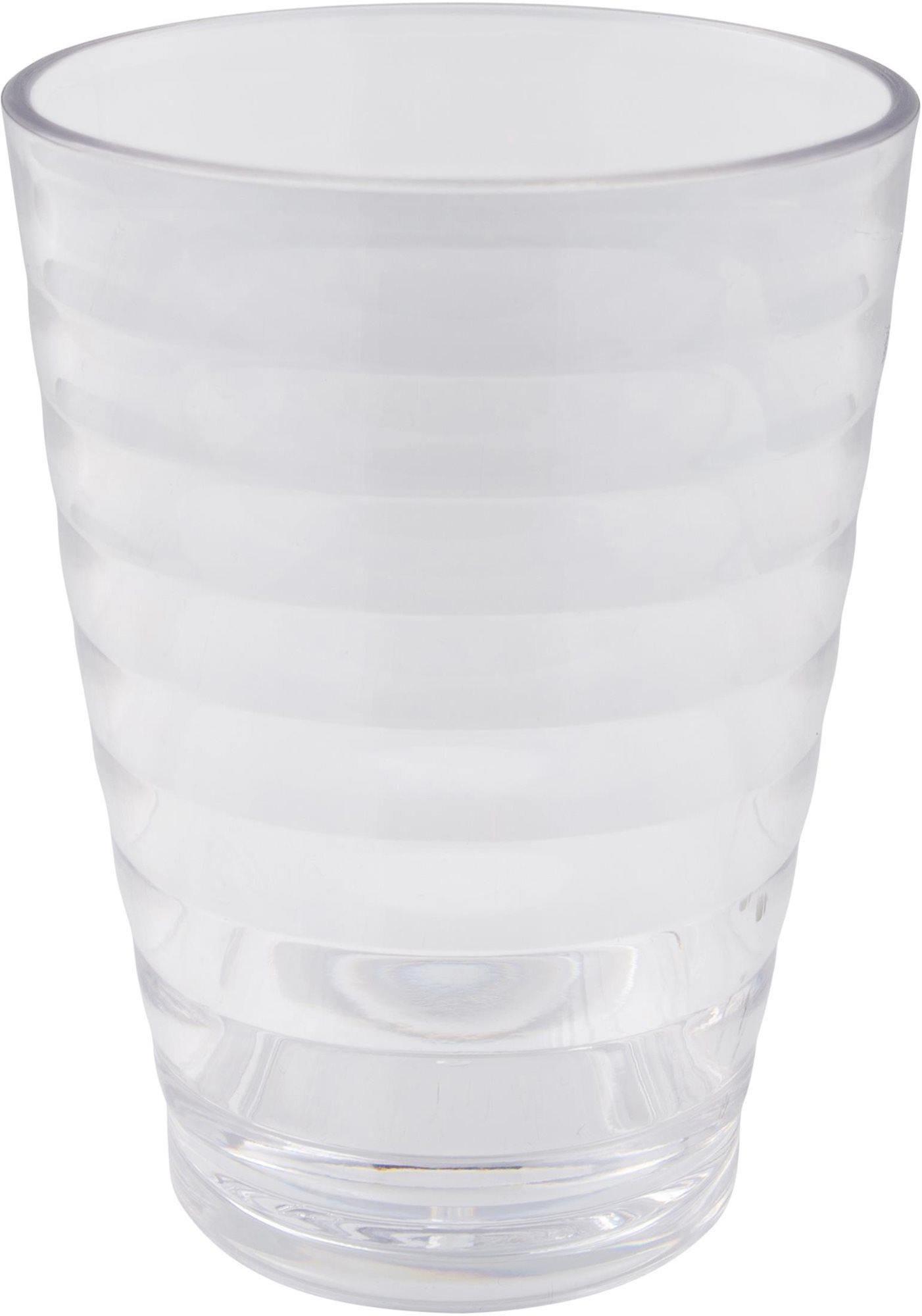 Kemping edény Bo-Camp Lemonade glass Ribbed 350 ml 4 Pieces
