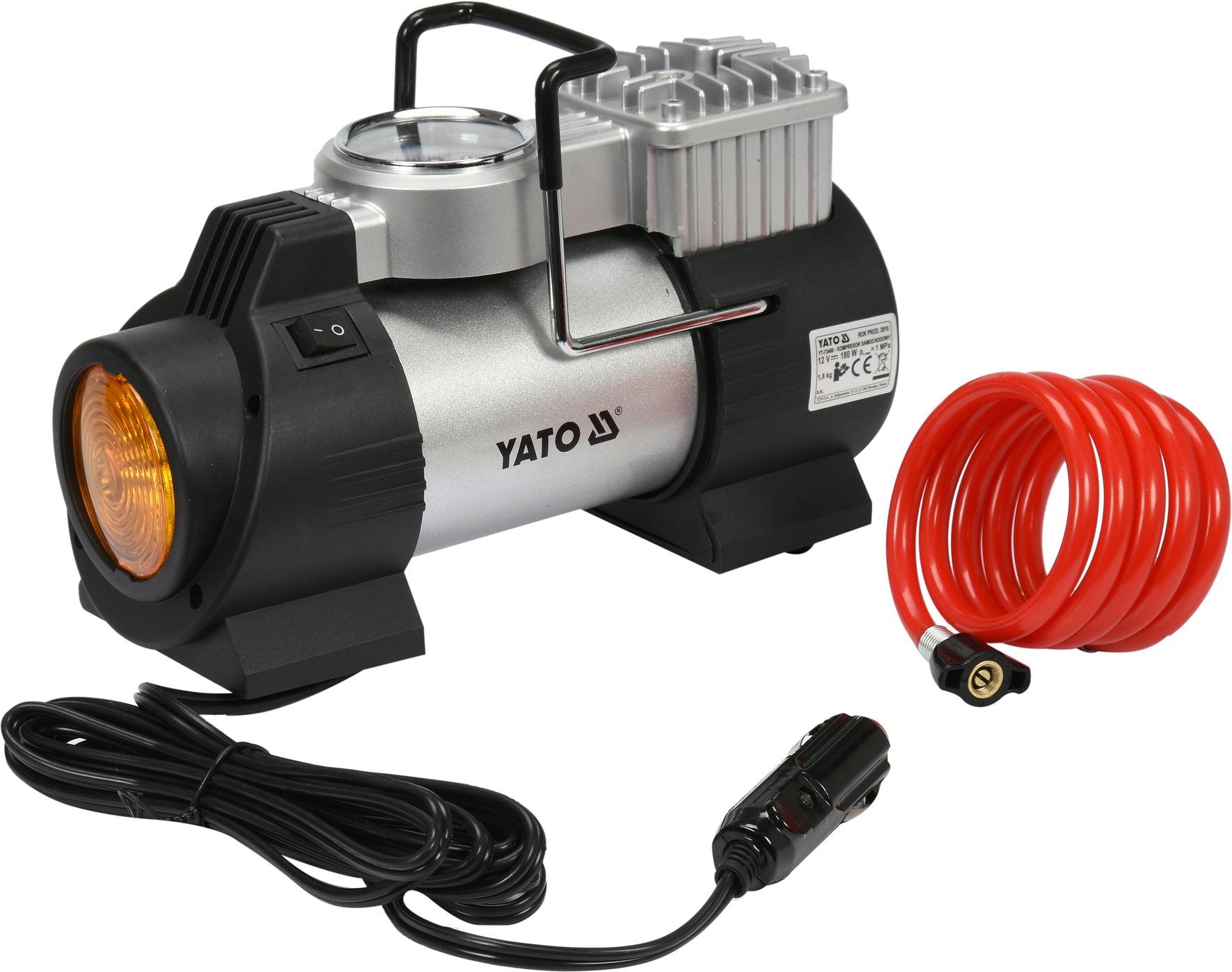 Kompresszor YATO kompresszor LED lámpával 180W