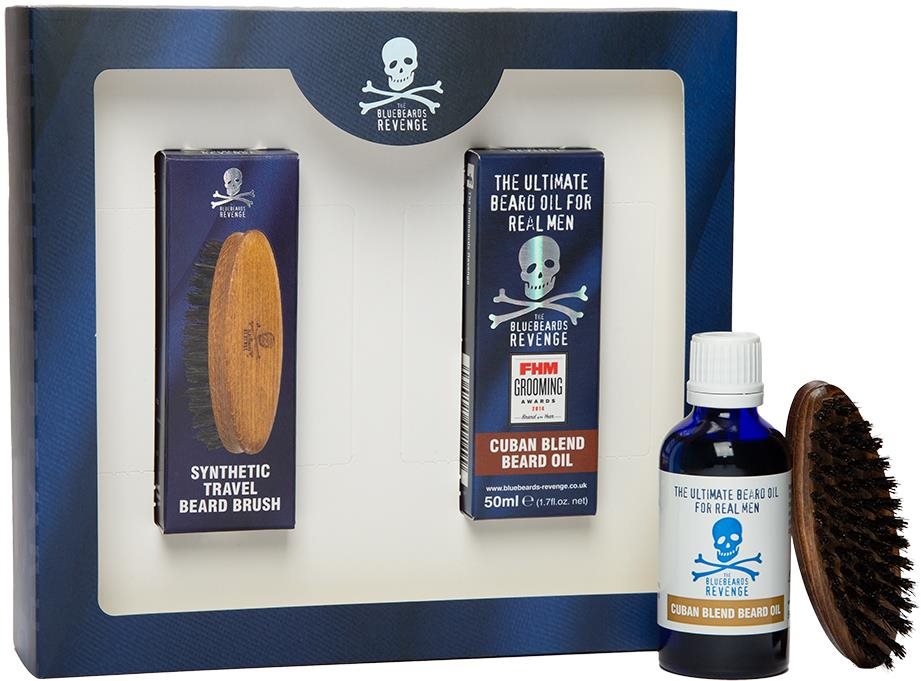 Kozmetikai ajándékcsomag BLUEBEARDS REVENGE kubai szakállápoló készlet