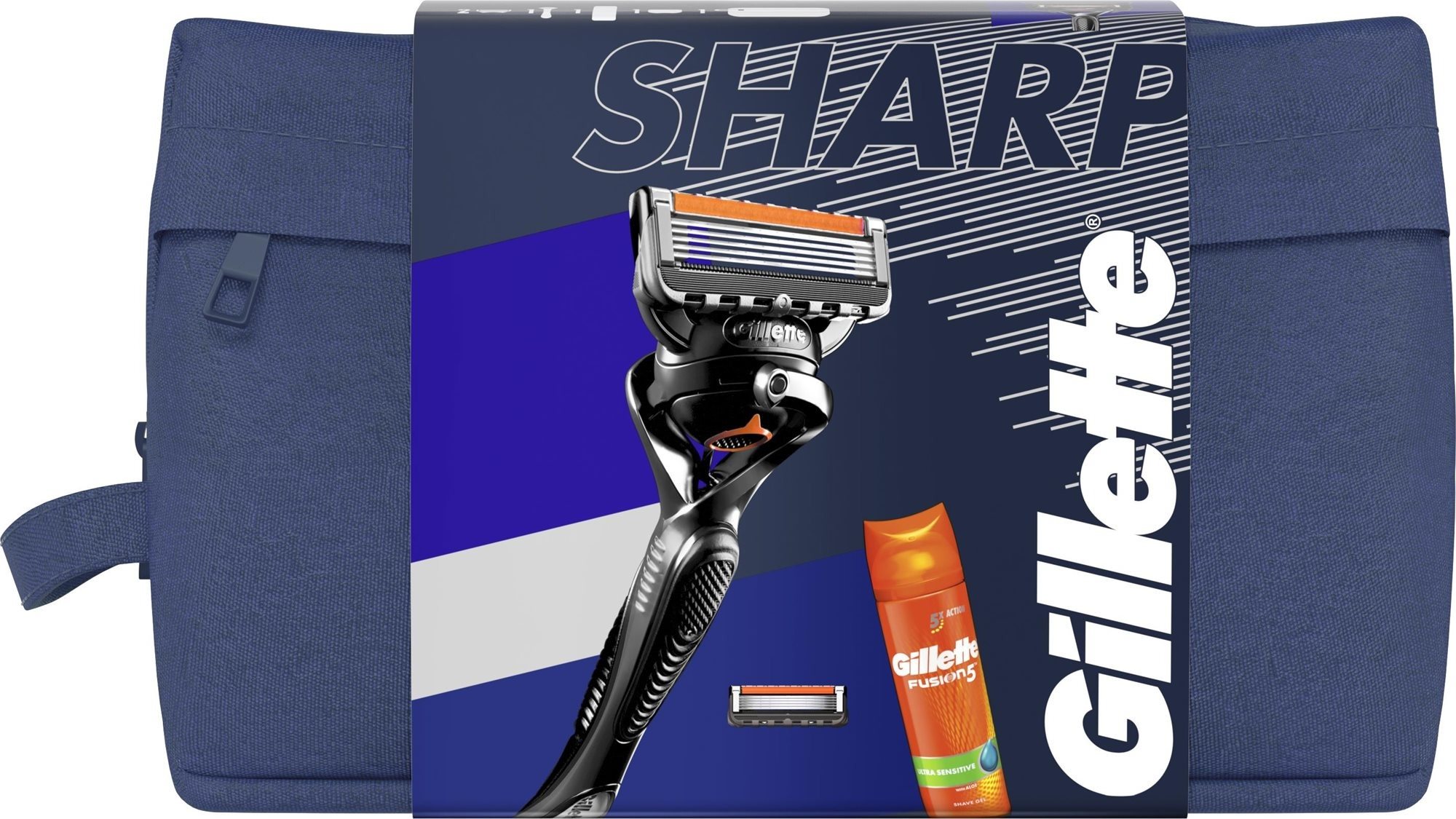 Kozmetikai ajándékcsomag GILLETTE ProGlide Sharp Szett + utazótok