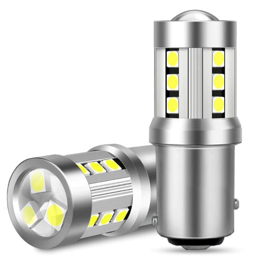 LED autó izzó M-Style LED izzó P21/5W BAY15D 15SMD 3