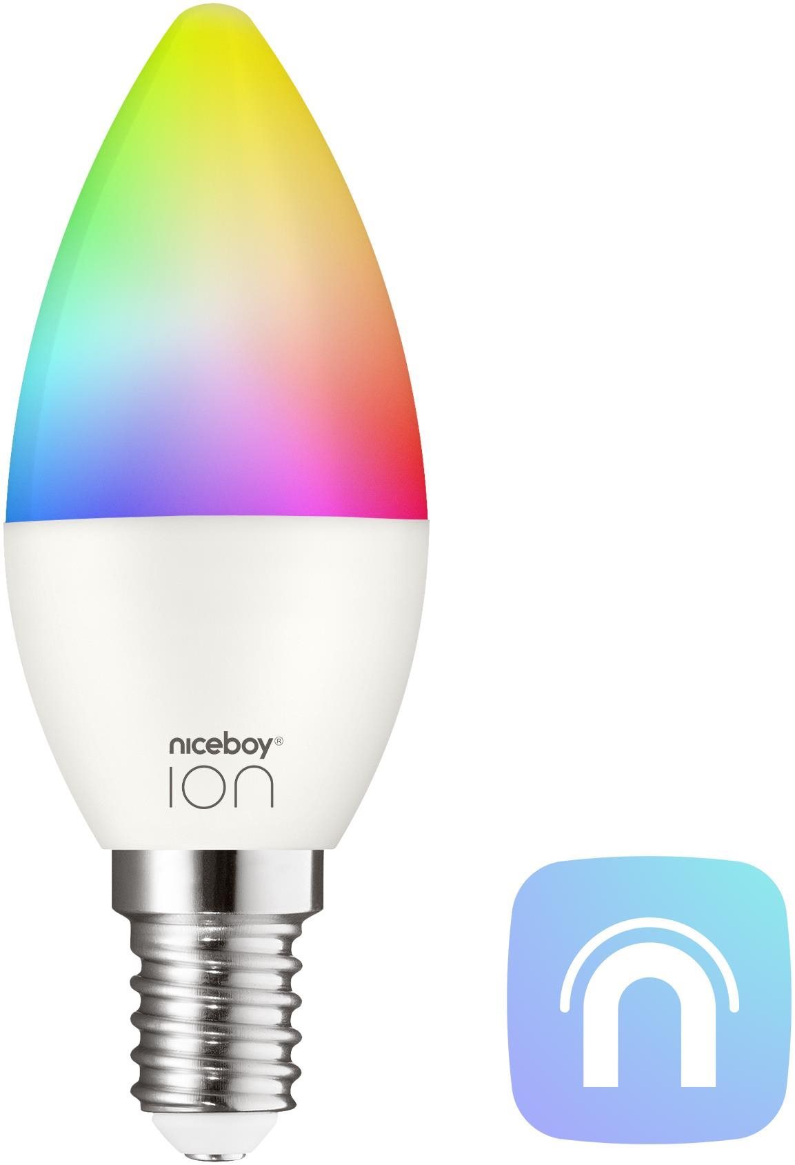 LED izzó Niceboy ION SmartBulb RGB E14