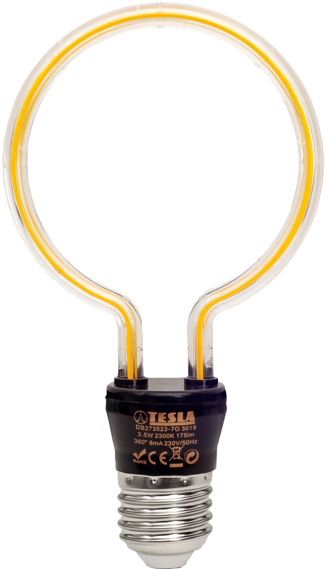 LED izzó Tesla Design BULB filament E27