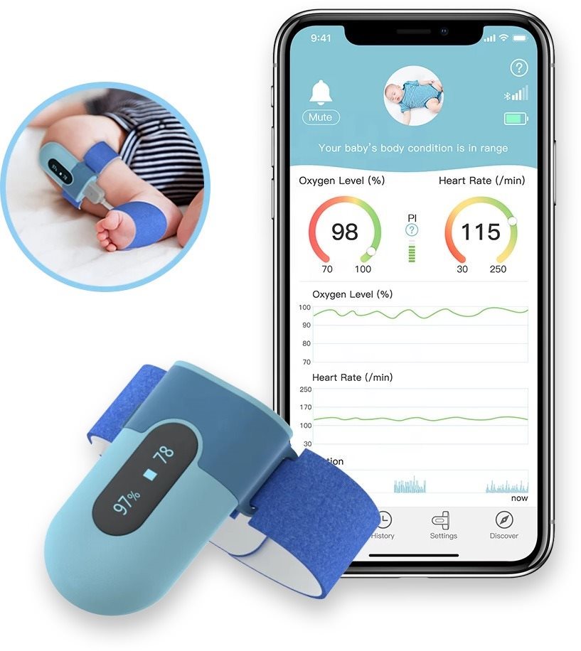 Légzésfigyelő Wellue Baby Monitor