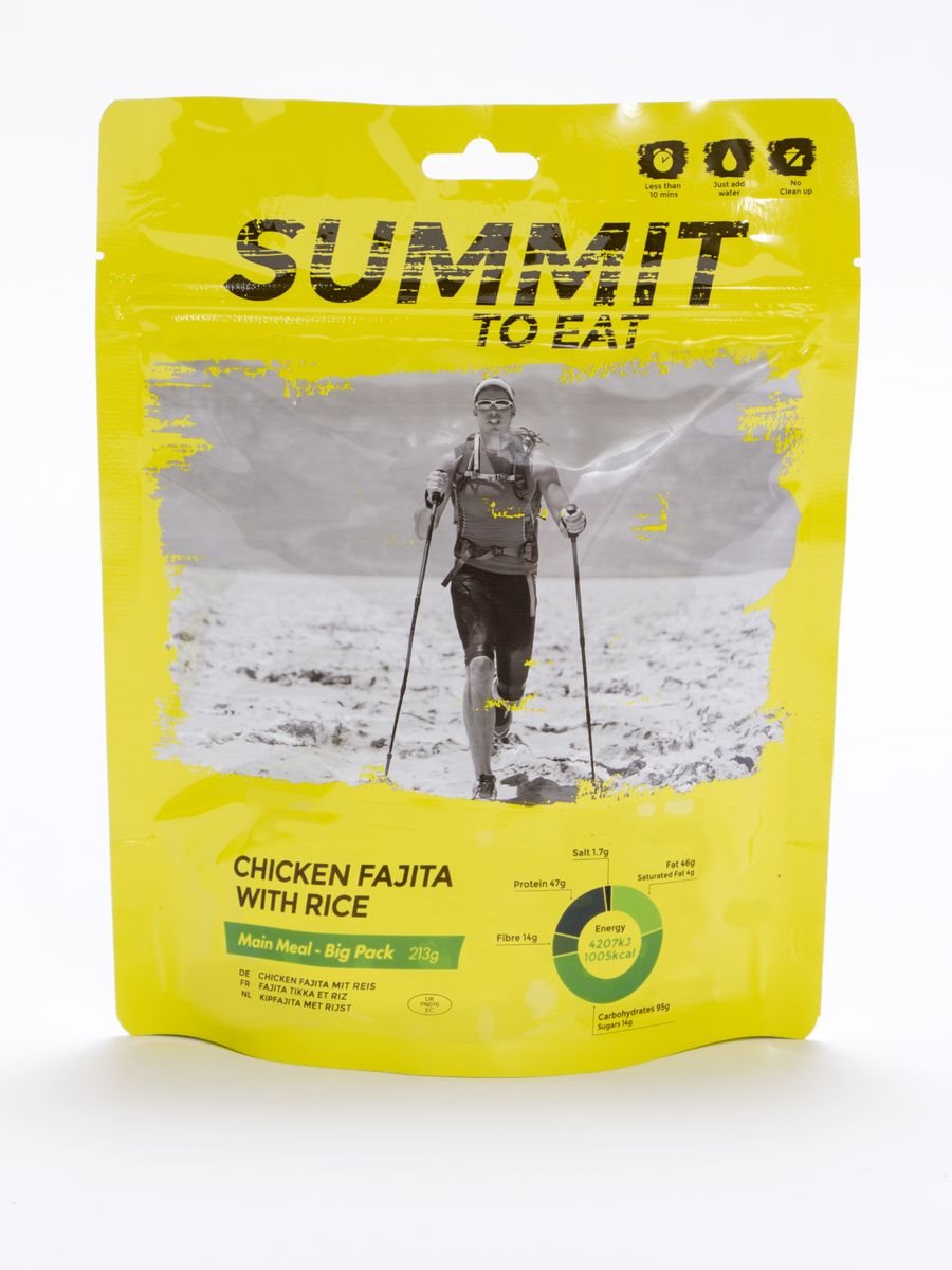 MRE Summit To Eat - Csirke Fajita rizzsel - big pack