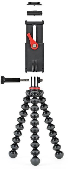 Mini állvány JOBY GripTight Action Kit fekete/szürke/piros