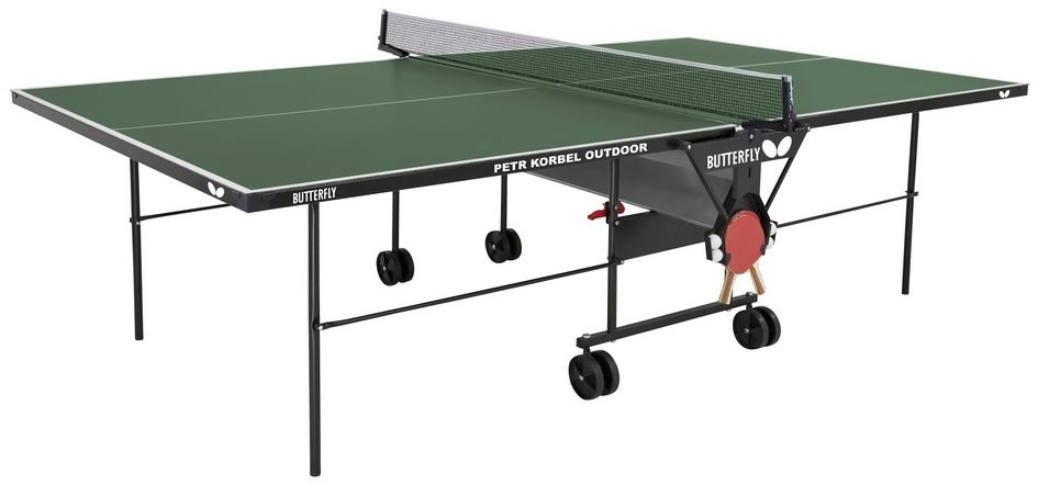 Pingpongasztal Butterfly Korbel Outdoor - zöld