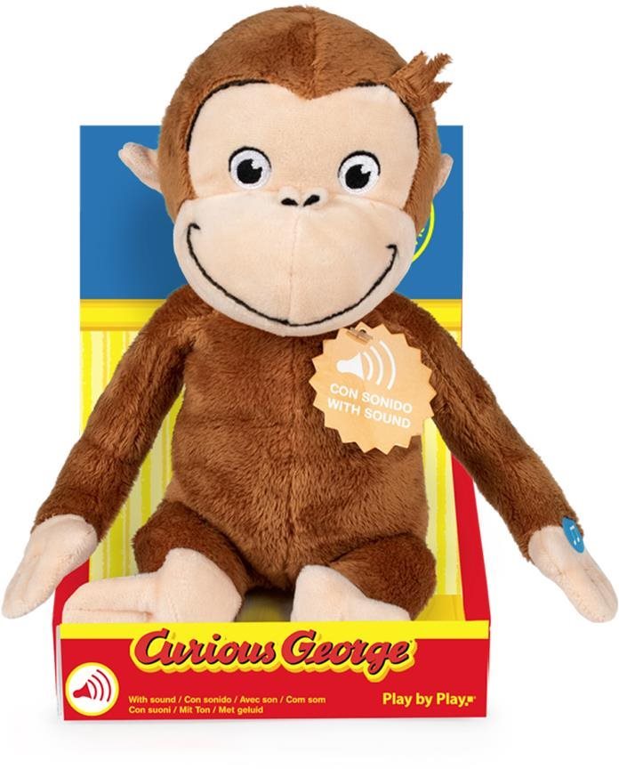 Plüssjáték Curious George with Sound