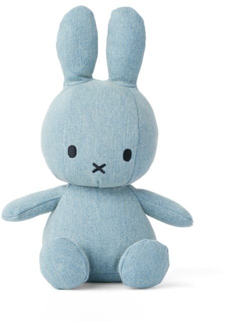 Plüssjáték Miffy Light Wash Denim Nyuszi 23cm