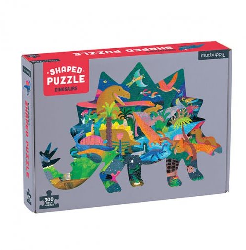 Puzzle Formás puzzle - Dinoszauruszok (300 db)