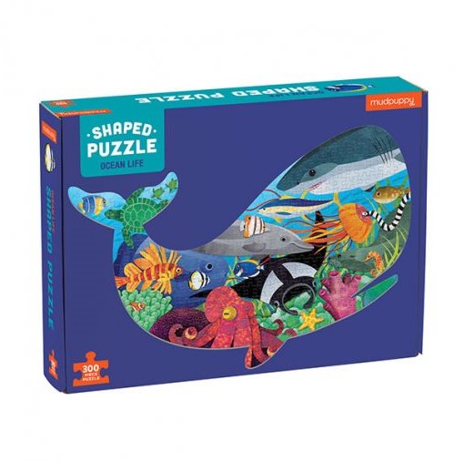 Puzzle Formázott puzzle - Élet az óceánban (300 db)