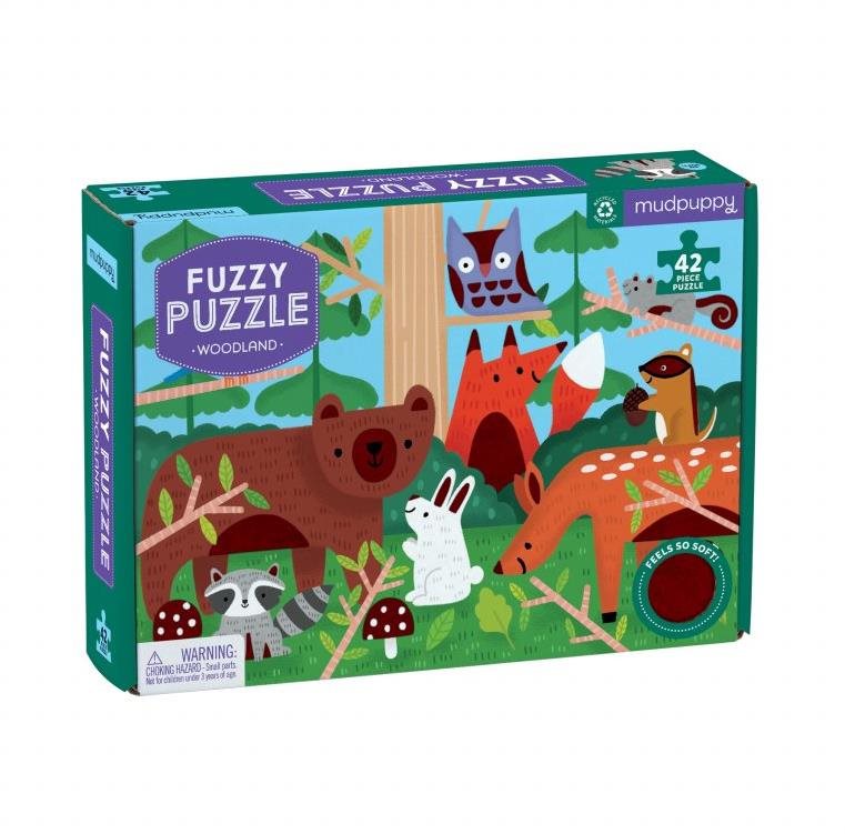 Puzzle Fuzzy Puzzle - Erdő (42 db)