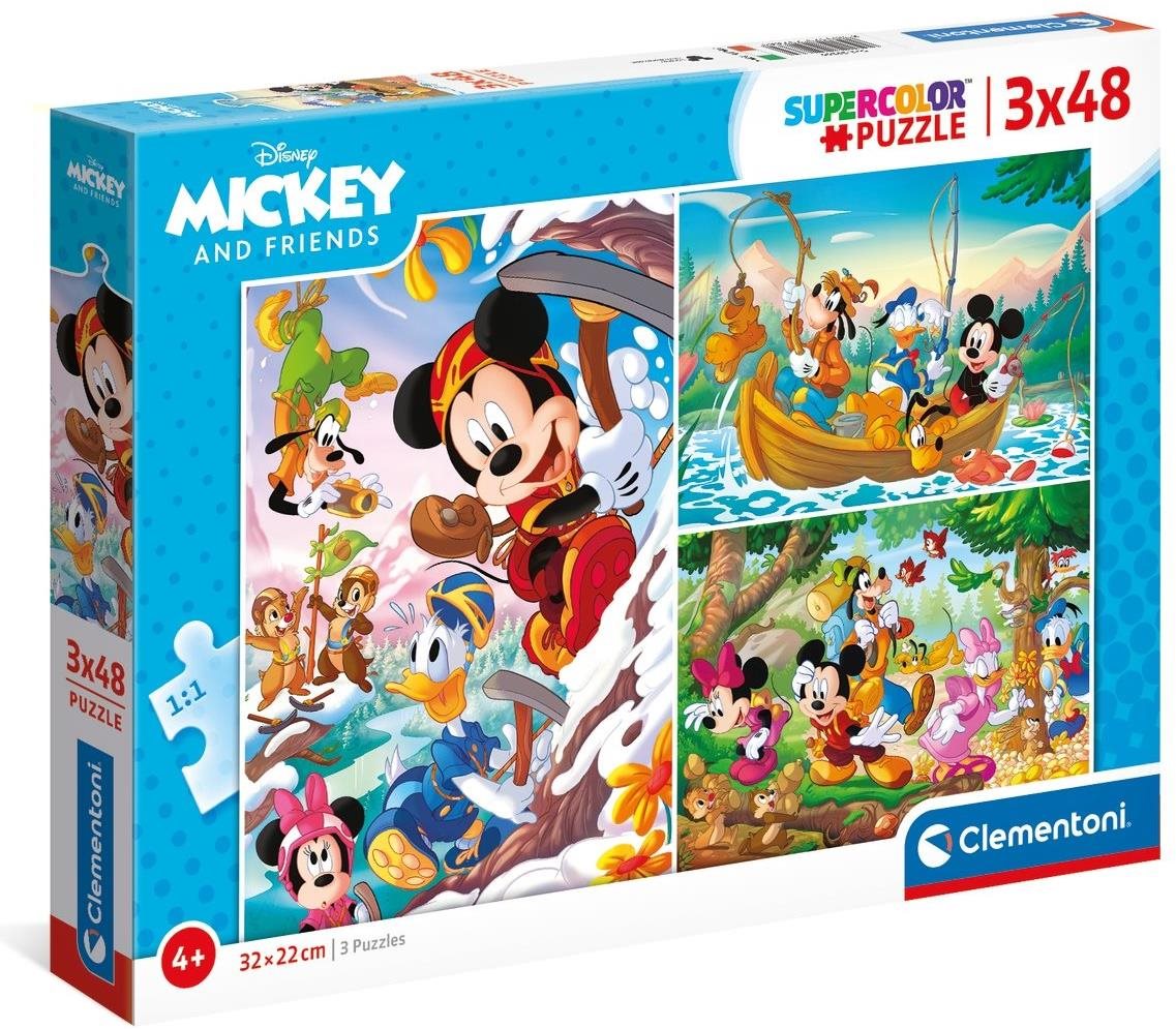 Puzzle Puzzle 3x48 Mickey és barátai