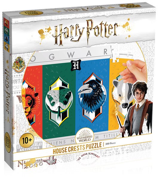 Puzzle Puzzle - Harry Potter - 500 db - House Crests