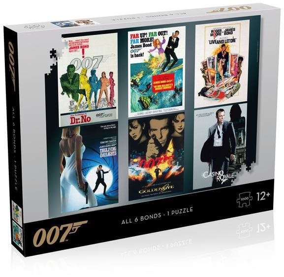 Puzzle Puzzle James Bond 007 Actor Debut 1000