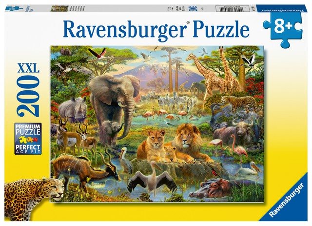 Puzzle Ravensburger 128914 Szavannai állatok