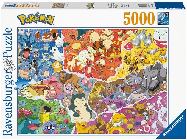Puzzle Ravensburger 168453 Pokémon 5000 darab