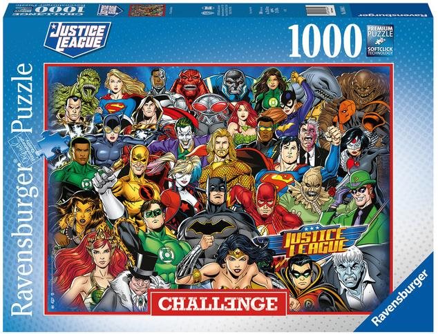 Puzzle Ravensburger 168842 Challenge Puzzle: Marvel: Az Igazság Ligája 1000 darab