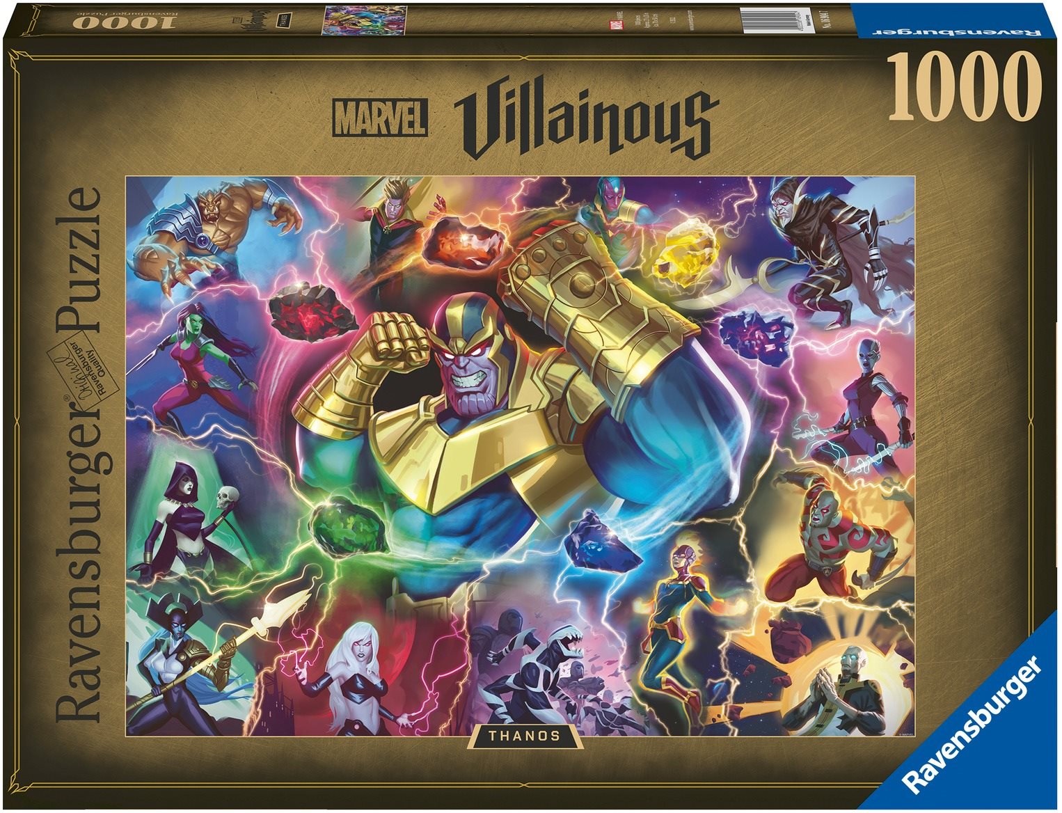 Puzzle Ravensburger 169047 Gazemberek: Thanos 1000 darab