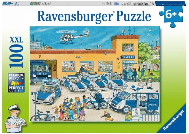 Puzzle Ravensburger Puzzle 106871 Rendőrőrs 100 db