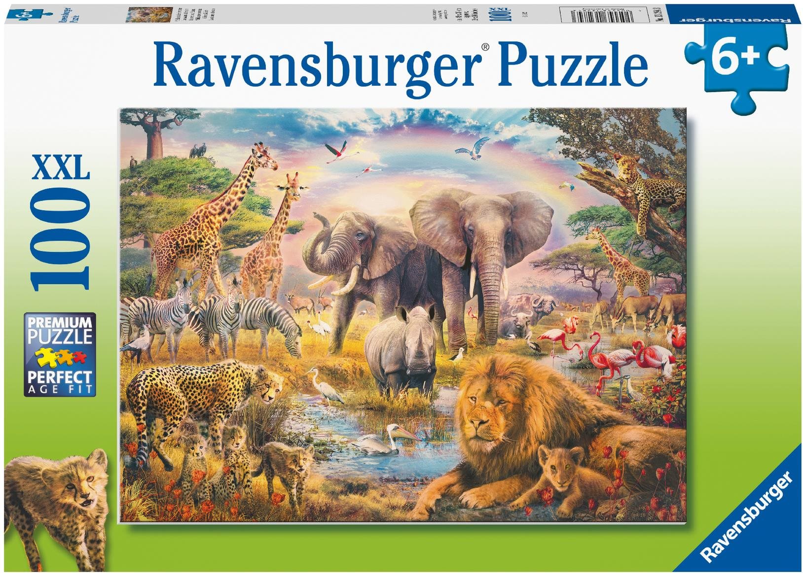 Puzzle Ravensburger Puzzle 132843 Vadvilág 100 db