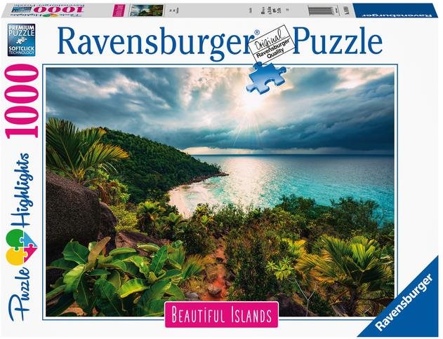 Puzzle Ravensburger Puzzle 169108 Gyönyörű szigetek: Hawaii 1000 db
