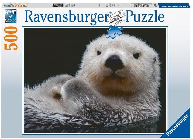 Puzzle Ravensburger Puzzle 169801 Aranyos kis vidra 500 db