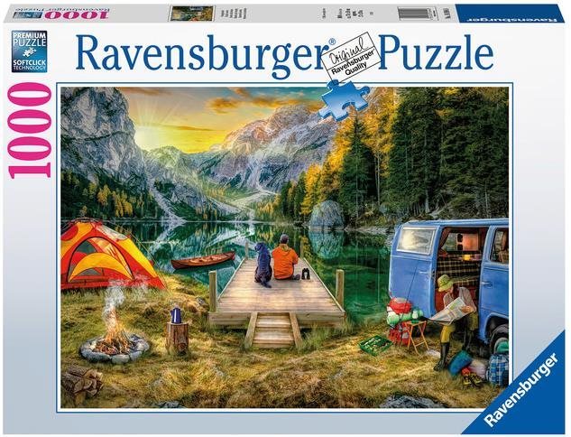 Puzzle Ravensburger Puzzle 169948 Kempingezés 1000 db
