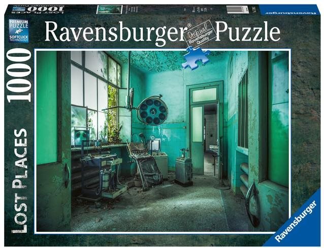 Puzzle Ravensburger Puzzle 170982 Elveszett helyek: Elmegyógyintézet 1000 db