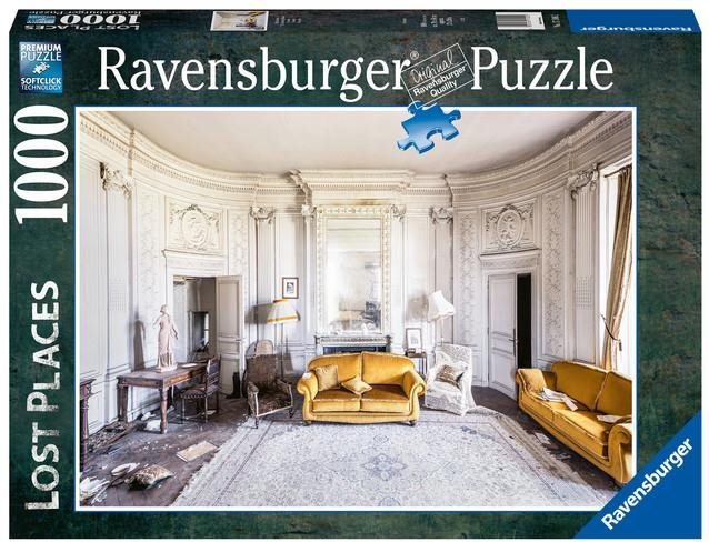 Puzzle Ravensburger Puzzle 171002 Elveszett helyek: A fehér szoba 1000 db